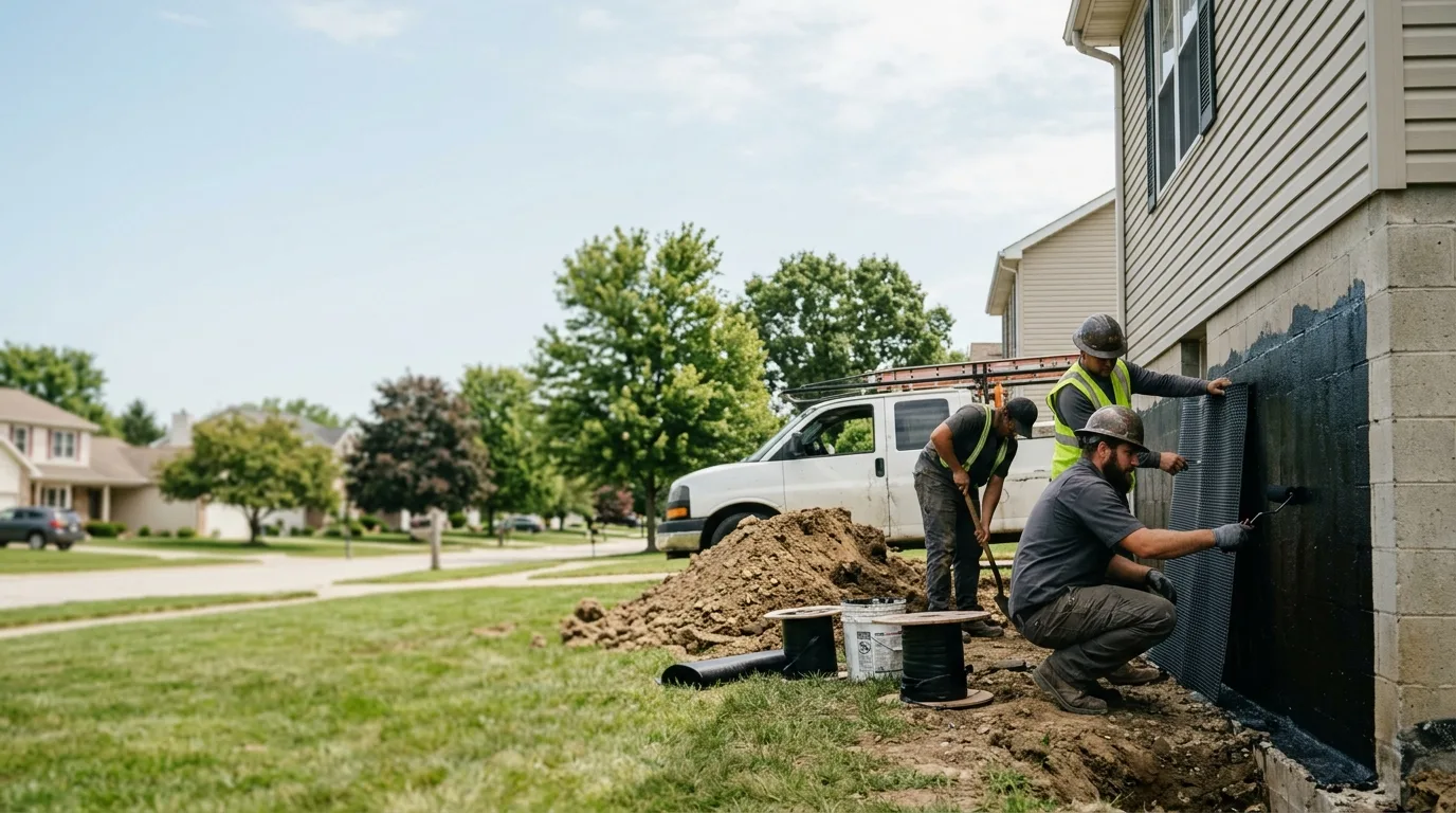 Basement Waterproofing in Clay City, IN near me